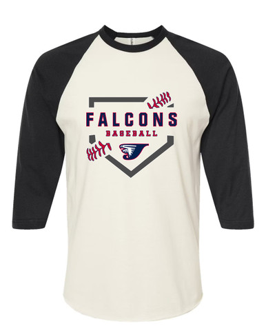 Jordan Falcons Baseball #2 Women's Baseball T-Shirt