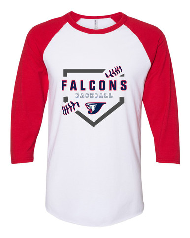 Jordan Falcons Baseball #2 Men's Baseball T-Shirt