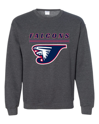 Jordan Falcons Mascot #8 Men's Sweatshirt