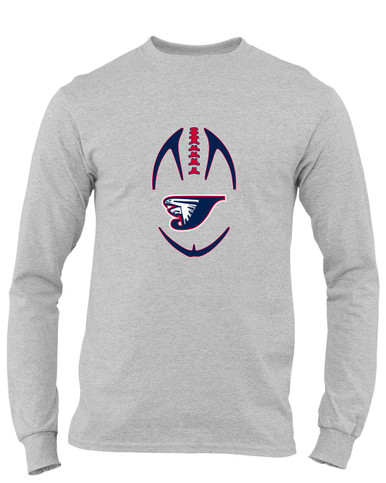 Jordan Falcons Football #4 Men's LS T-Shirt