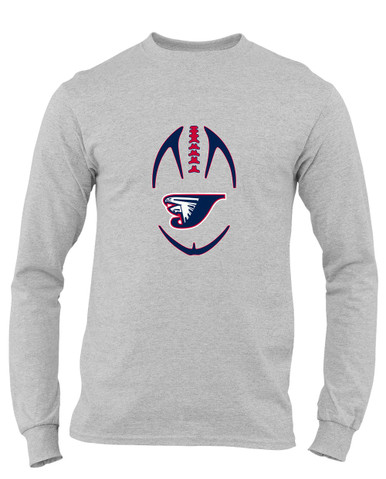 Jordan Falcons Football #4 Men's Premium LS T-Shirt