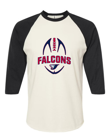 Jordan Falcons Football #5 Men's Baseball T-Shirt