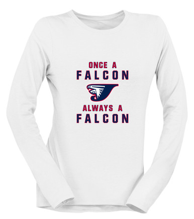 Jordan Falcons Once A Women's Premium LS T-Shirt