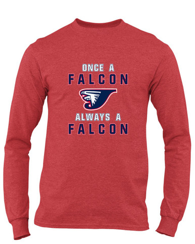 Jordan Falcons Once A Men's LS T-Shirt