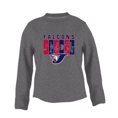 Jordan Falcons Band # 2 Women's Sweatshirt