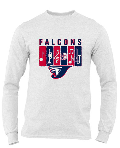 Jordan Falcons Band # 2 Men's LS T-Shirt