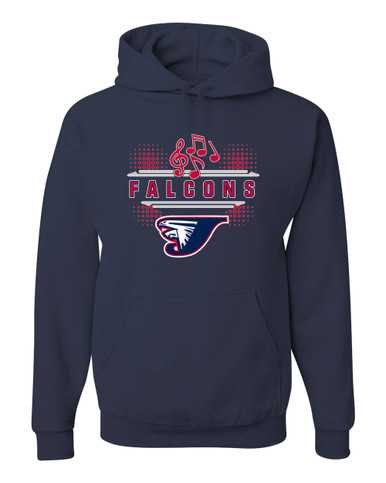 Jordan Falcons Band # 3 Men's Premium Hoodie