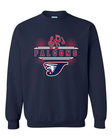 Jordan Falcons Band # 3 Men's Sweatshirt