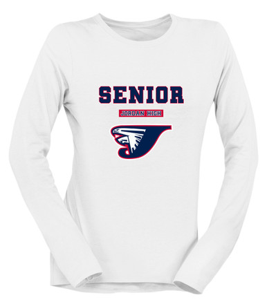 Jordan Falcons Senior #2 Women's Premium LS T-Shirt