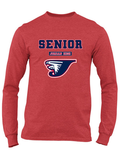 Jordan Falcons Senior #2 Men's LS T-Shirt