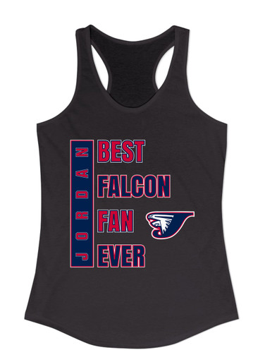 Jordan Falcons Best Falcon Fan Women's Tank Top