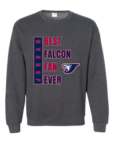 Jordan Falcons Best Falcon Fan Men's Sweatshirt