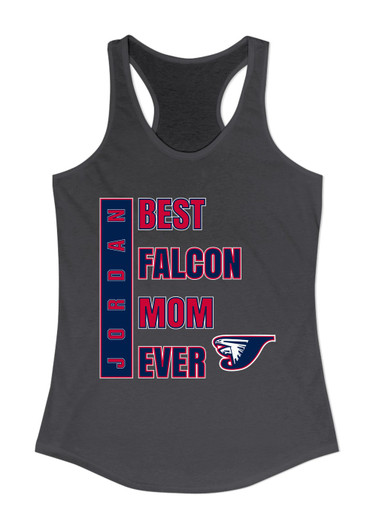 Jordan Falcons Best Falcon Mom Women's Tank Top
