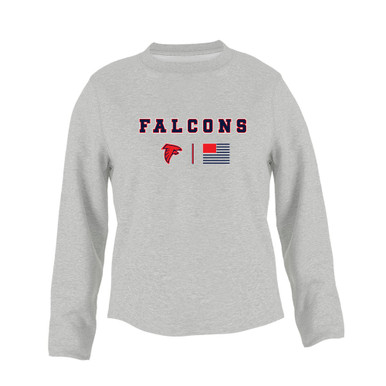 Saratoga Falcons Team Colors Flag Women's Sweatshirt