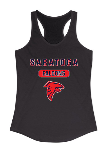 Saratoga Falcons Mascot #3 Women's Tank Top