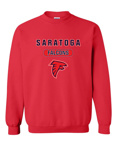 Saratoga Falcons Mascot #3 Men's Sweatshirt
