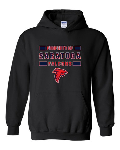 Saratoga Falcons Property Of Men's Hoodie