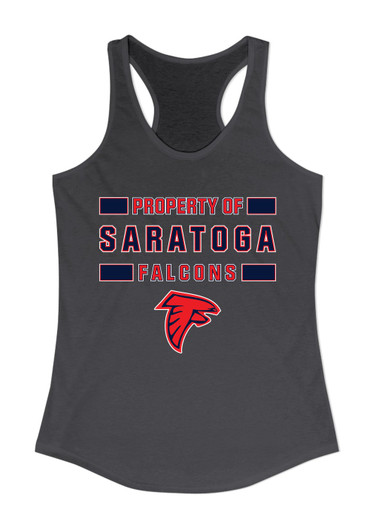 Saratoga Falcons Property Of Women's Tank Top