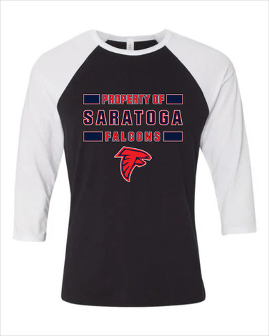 Saratoga Falcons Property Of Men's Baseball T-Shirt