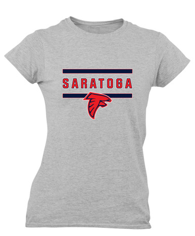 Saratoga Falcons Mascot #4 Women's SS T-Shirt