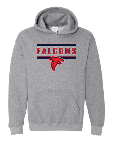 Saratoga Falcons Mascot #5 Men's Hoodie