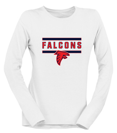 Saratoga Falcons Mascot #5 Women's Premium LS T-Shirt