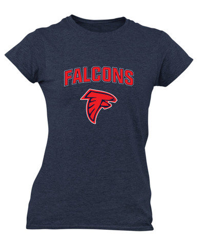 Saratoga Falcons Mascot #6 Women's Premium SS T-Shirt