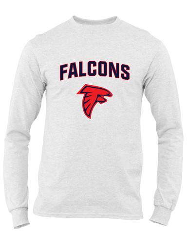 Saratoga Falcons Mascot #6 Men's LS T-Shirt