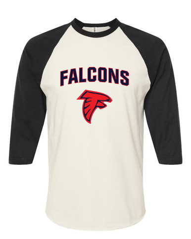 Saratoga Falcons Mascot #6 Men's Baseball T-Shirt