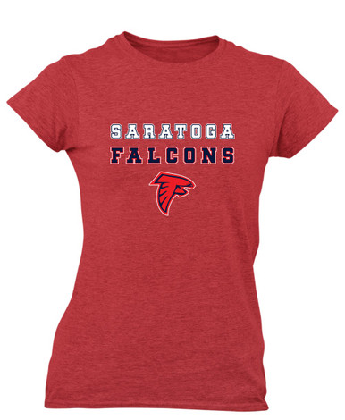 Saratoga Falcons Spirit Women's SS T-Shirt