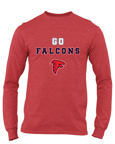 Saratoga Falcons Go Team Men's Premium LS T-Shirt