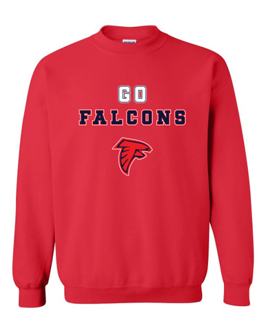 Saratoga Falcons Go Team Men's Sweatshirt