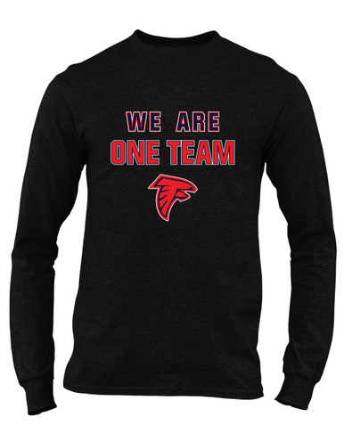 Saratoga Falcons We Are One Team Men's Premium LS T-Shirt