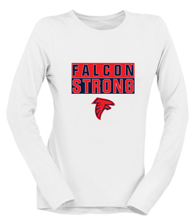 Saratoga Falcons Strong #1 Women's Premium LS T-Shirt