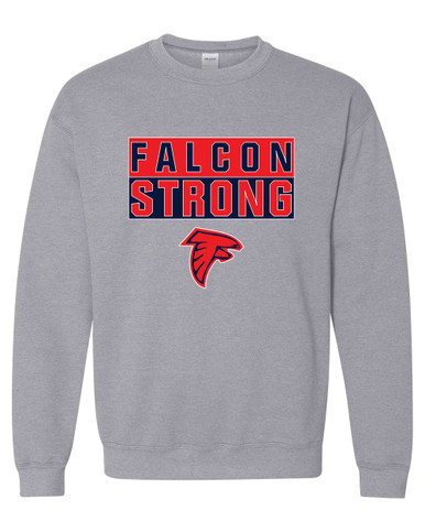 Saratoga Falcons Strong #1 Men's Sweatshirt