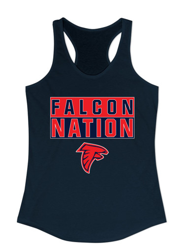 Saratoga Falcons Nation #1 Women's Tank Top