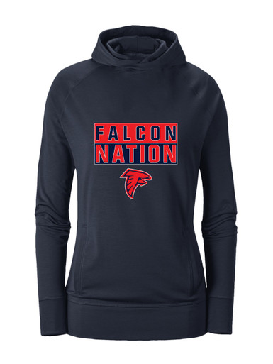 Saratoga Falcons Nation #1 Women's Hoodie