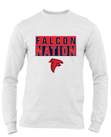 Saratoga Falcons Nation #1 Men's Premium LS T-Shirt