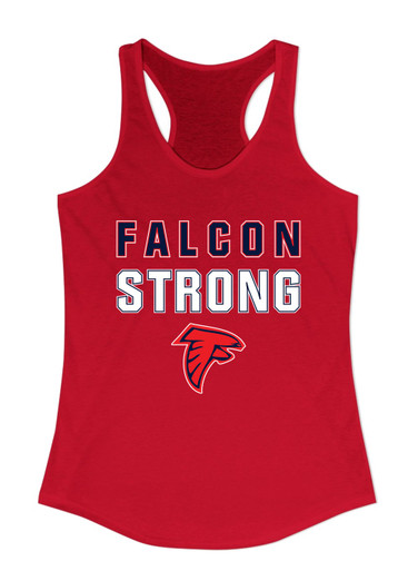 Saratoga Falcons Strong #2 Women's Tank Top