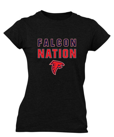 Saratoga Falcons Nation #2 Women's SS T-Shirt