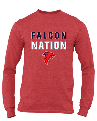 Saratoga Falcons Nation #2 Men's Premium LS T-Shirt
