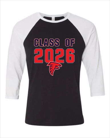 Saratoga Falcons Class of 2026 Men's Baseball T-Shirt