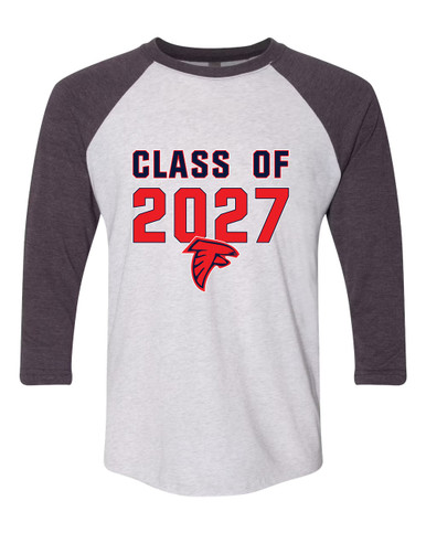 Saratoga Falcons Class of 2027 Men's Baseball T-Shirt