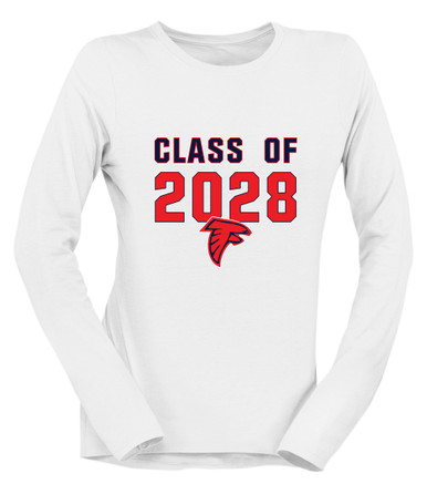 Saratoga Falcons Class of 2028 Women's LS T-Shirt