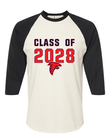 Saratoga Falcons Class of 2028 Women's Baseball T-Shirt