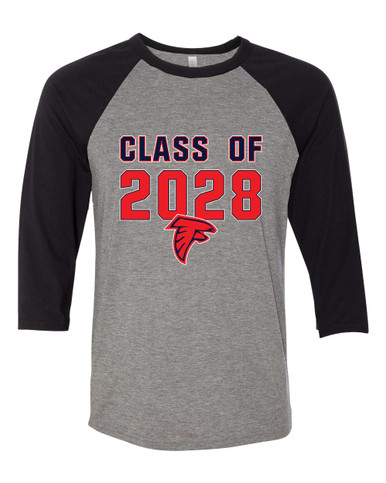 Saratoga Falcons Class of 2028 Men's Baseball T-Shirt