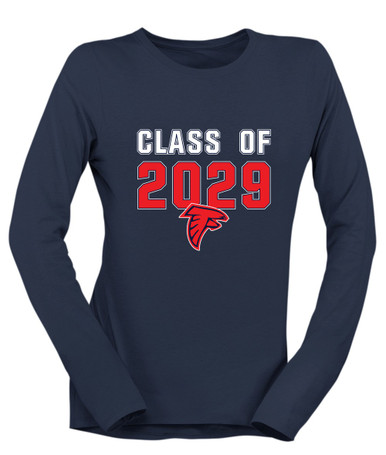 Saratoga Falcons Class of 2029 Women's LS T-Shirt