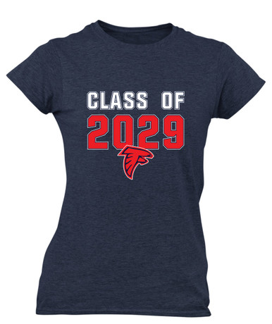 Saratoga Falcons Class of 2029 Women's Premium SS T-Shirt