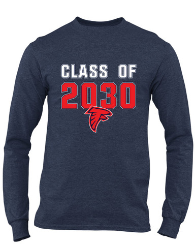 Saratoga Falcons Class of 2030 Men's Premium LS T-Shirt