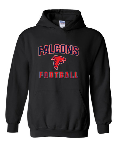 Saratoga Falcons Football #1 Men's Hoodie